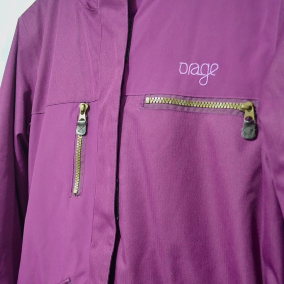 Orange Bala Ski & Snowboard Jacket - Picture 4 of 4